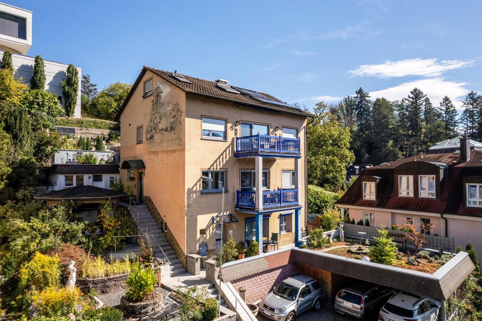 Haus Monterosa Lägenhet Baden-Baden Exteriör bild